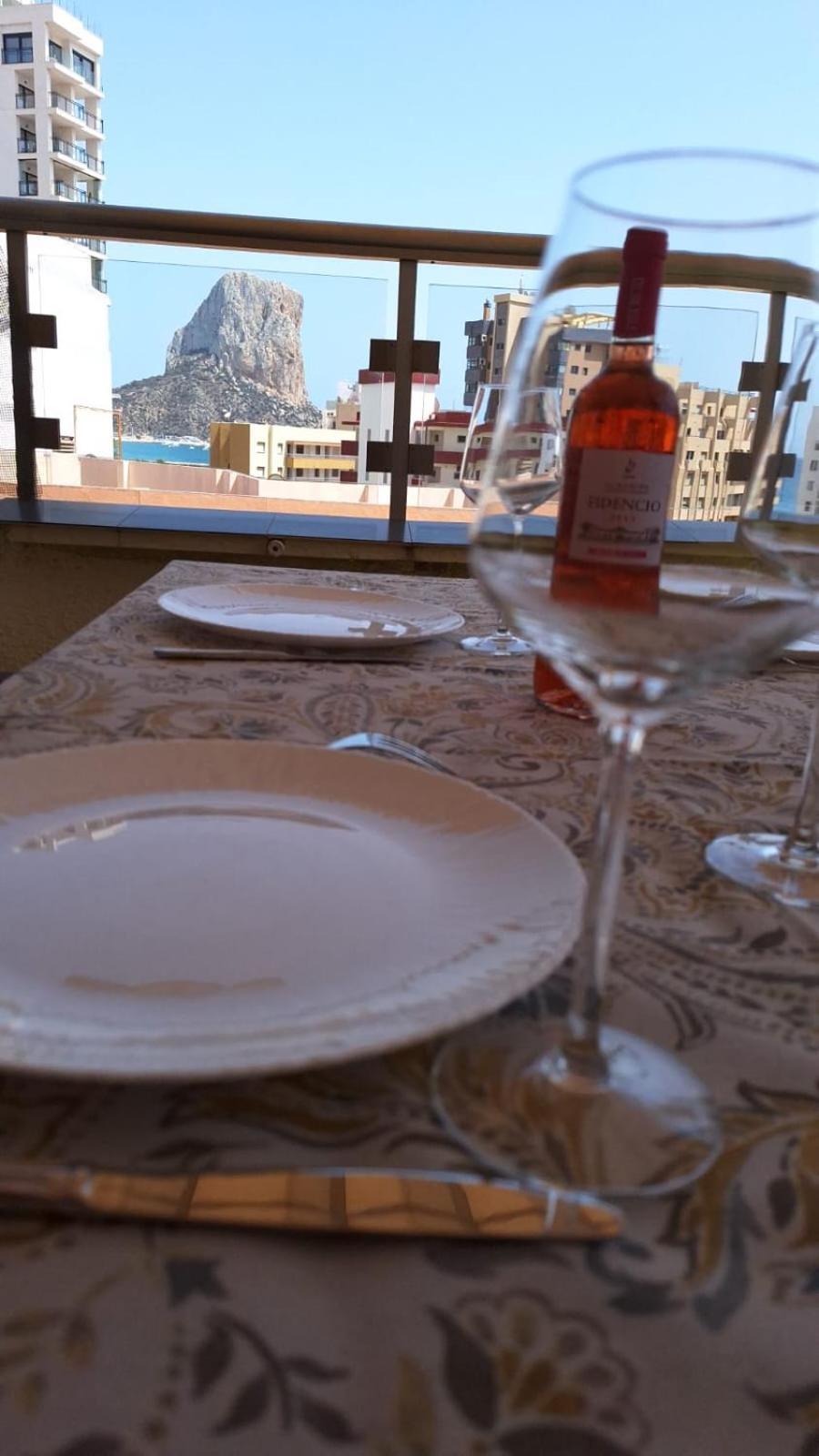 Atico Centrico, 50M De La Playa, Vista Al Mar, Wifi Fibra, Gran Terraza Lejlighed Calpe Eksteriør billede